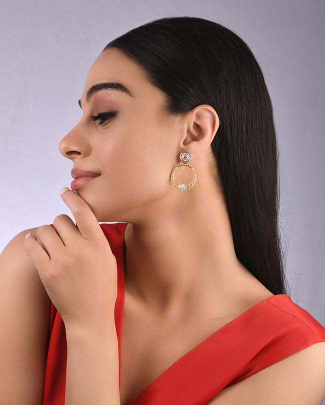 Diamond earrings